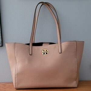 Tory Burch Perry Large Leather Tote